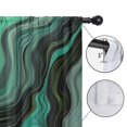 thumbnail image 4 of Blackout Kids Curtains,Green Gray Yellow Marble Pattern Childrens Insulated Curtains Set Of 2,Bedroom Essentials,Toddler Room Decor 42"x84", 4 of 5
