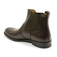 thumbnail image 2 of Elegante Men's Daniel Leather Chelsea Boots, Nera Caffe,9 M US, 2 of 5