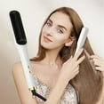 thumbnail image 1 of Feltree Natural Curls Hair Curler Curling Wand Negative Hair Straightener Without Damaging Hair Curls Fast Heating Crimper Wand Curler in All Hair Type, 1 of 8