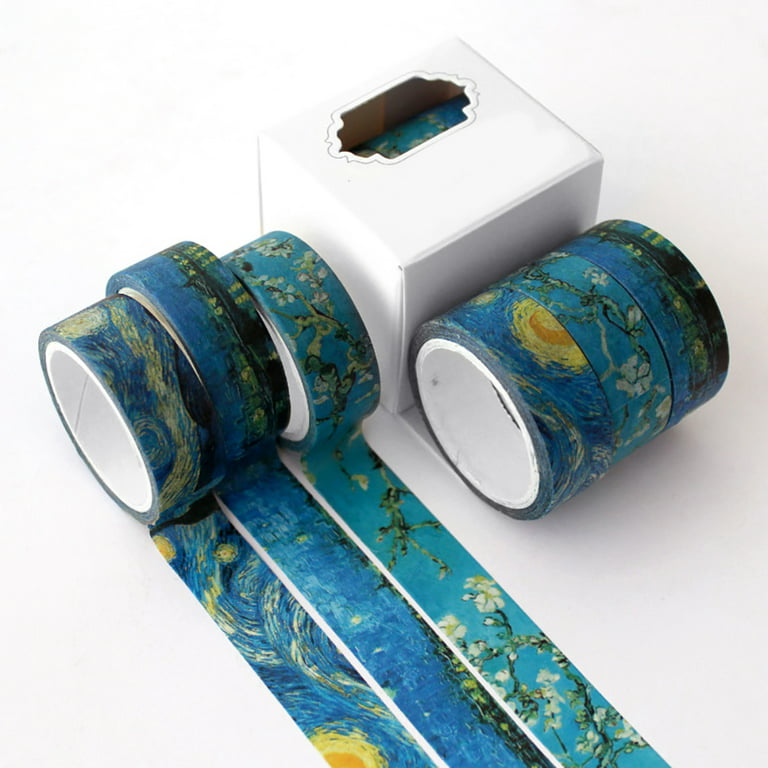 3PCS Metallic Washi Tape, Decorative Graphic Art Paper Tape Self Adhesive  Masking Tape, Craft Supplies Tape for Scrapbooking DIY Craft Decoration  Gift
