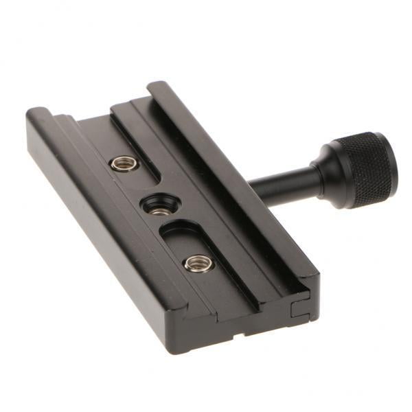 Adaptador de Abrazadera 2xQR-120 para Liberación Rápida de 1/4 O 3/8 de Pulgada Arca- Sunnimix Abrazadera de liberación rápida