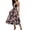Hot Pink, variant on Levmjia Womens Strapless Floral Print Maxi Dress Sleeveless High Low Ruffle Hem Flowy A Line Casual Summer Dress Lightweight Breathable Elegant Dress Beach Vacation Party