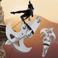 thumbnail image 5 of Gancho de agarre de gravedad, gancho de agarre de acero inoxidable, garra plegable de supervivencia para escalada en roca, herramienta multifuncional, herramienta de emergencia, 5 of 5