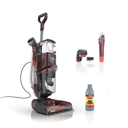 Shark CarpetXpert Upright Deep Carpet Cleaner with Built-in Spot & Stain Eliminator and 12 oz Deep Clean Pro Cleanser, EX150