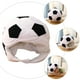 thumbnail image 5 of sombrero con forma de balón de fútbol para fiesta de Mardi Gras, accesorio divertido para fotos (colores surtidos), 5 of 8