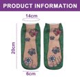 thumbnail image 2 of 4 pares de calcetines Flip Flop para mujer, divertidos calcetines cómodos para hombre, novedad, Crazy Casual, personalizado, corte bajo, equipo de tobillo, 2 of 5