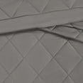 thumbnail image 2 of Cannon 200 Thread Count Percale Oversized Comforter Set Grey Cotton 3-Piece Full/Queen Comforter Set, solid color themed, for Men and Women, OEKO-TEX Certified Confidence, 2 of 6