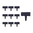 thumbnail image 2 of Plastic Garden Fencing, 10-Pack, Modular Landscape Border, Easy Snap-On Installation, Outdoor Flower Bed Edging, 2 of 6