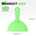 thumbnail image 2 of Uxcell 4pcs Putty Scraper 1.5" Plastic Flexible Tool for Pasting Plaster Repairing Walls, 2 of 7