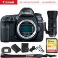 thumbnail image 3 of Canon EOS 5D Mark IV CMOS DSLR Camera Body Wi-Fi NFC 4K Video Bundle with Tamron SP 150-600mm F/5-6.3 Di VC USD G2 Zoom Lens for Canon and 64GB Memory UHS-I Card, 3 of 10