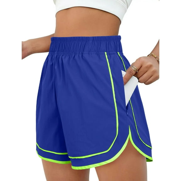 Rosvigor Womens Athletic Shorts Lightweight Shorts for Women Quick Dry Workout Shorts with Pocket