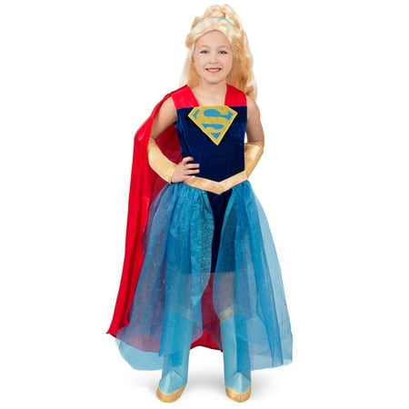 Dc Super Hero Girls Supergirl Formal Halloween Costume