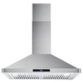 thumbnail image 3 of Cosmo 3 Piece Kitchen Appliance Package With 30" Electric Cooktop 30" Wall Mount Range Hood 24" Single Electric Wall Oven Kitchen Appliance Bundles, 3 of 3