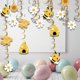 thumbnail image 2 of KAKOWELY 1 juego de decoraciones colgantes con forma de abeja para fiestas de cumpleaños y baby shower., 2 of 5