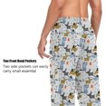 thumbnail image 4 of Top-kevin Soth Devil Plaid Pajama Pants for Men Comfort Sleep Lounge Bottoms Straight-fit with Pockets S-XXL, 4 of 11