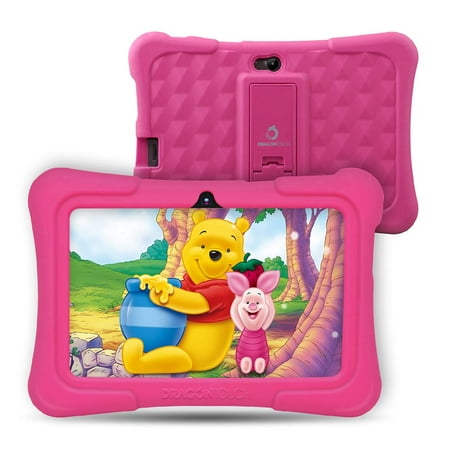 Upgraded - Dragon Touch Y88X Pro 7 inch Kids Tablet, 2GB RAM 16GB Android 9.0 Tablets, Kidoz Pre-Installed with All-New Disney Content WiFi Only - 2019 New Model - (Best Tablet For Music Production 2019)