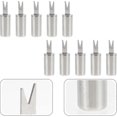 thumbnail image 4 of 10pcs Stainless Steel Corn Cob Holders, Fruit and Vegetable Forks, 4 of 5