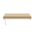 thumbnail image 6 of ALEKO 12' x 10' Manual Retractable Sand Patio Awning Sunshade, 6 of 8