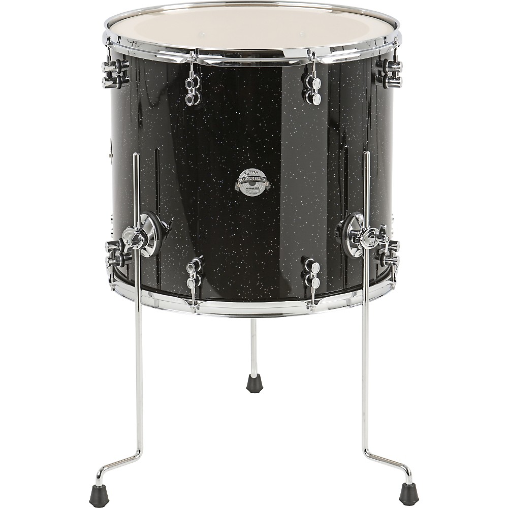 PDP by DW Platinum Lacquer Floor Tom 16 x 14 in. Tobacco Burst