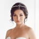 thumbnail image 3 of BRIGHTFUFU Boda de cristal para mujer de novia Flor y hojas Corona diadema Tiara tocado, 3 of 8