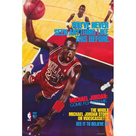 Michael Jordan: Come Fly with Me (1989) 11x17 Movie (Best Jordan 11 Colorways)