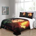 thumbnail image 4 of Demon Slayer Kimetsu Bedding Set with Pillowcases Anime Duvet Cover with Zipper Closure Soft Microfiber Double x, 4 of 5