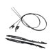 thumbnail image 4 of Kit de cables de vidrio para techo solar, fl3Z-1651071-a de alto rendimiento, accesorios de fácil instalación, reemplazo directo para F250, 4 of 7