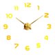 thumbnail image 1 of Simple Arte Moderno DIY Extraíble de DIY Acrílico 3D Superficie de Espejo de Pared Reloj Decorativo de dorado perfecl  Reloj de pared 3D DIY, 1 of 6