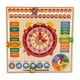 thumbnail image 1 of Reloj De Enseñanza Para Niños, Juguete De Reloj Para Niños De Madera De Tilo Innovador Para La Educación Temprana ANGGREK Otros, 1 of 8