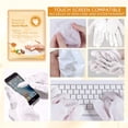 thumbnail image 4 of SIfdSeng Hand Hand Moisturizing Gloves Repairing Hand for Very Dry Skin Spa Exfoliating Hand Peeling Rough Skin Unisex 40Ml, 4 of 7