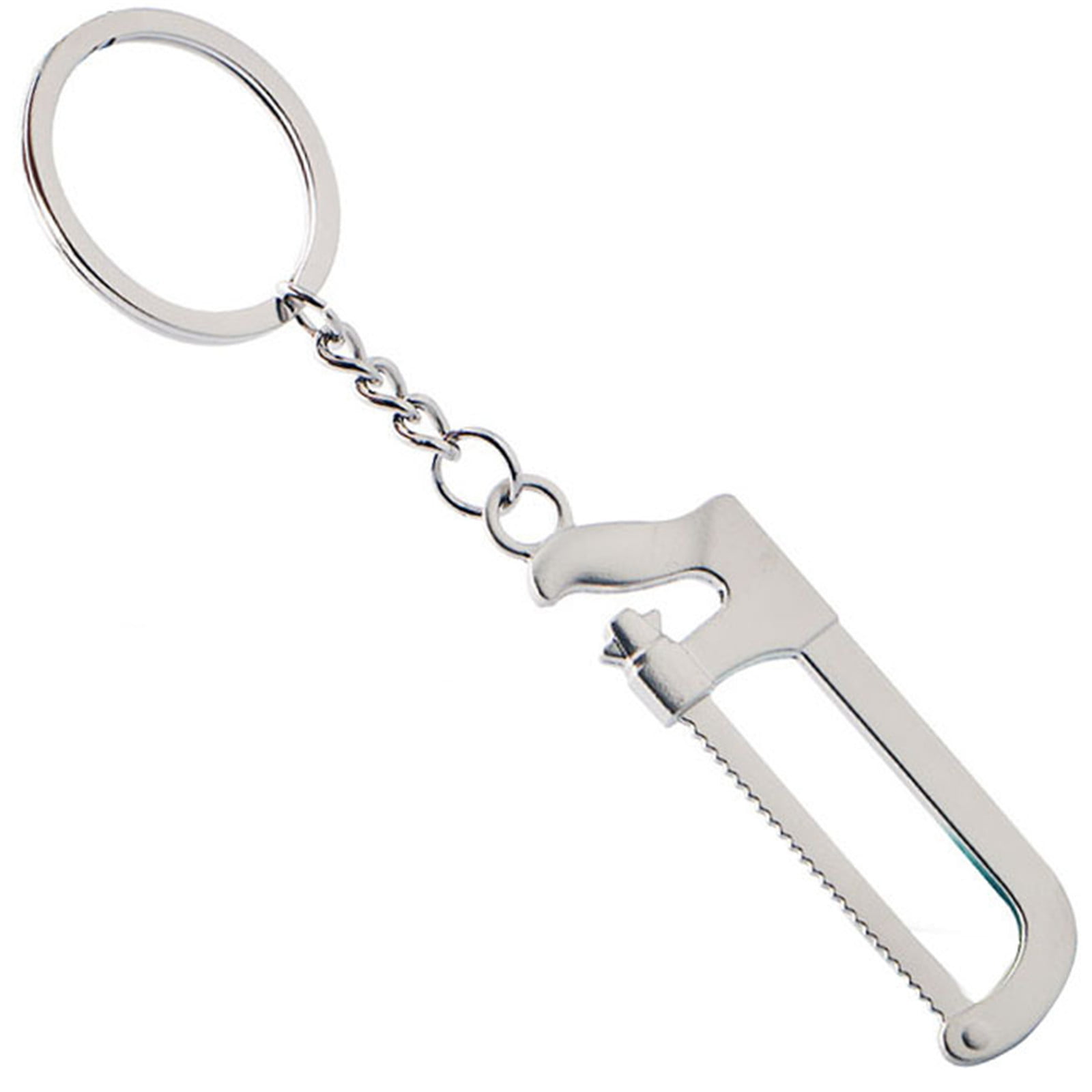 Creative Key Chain Ring Keyring Silver Poo Keychain Pendant Gift Tool 