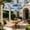 D, variant on Tropical Floral Sun Shade Sail, 185x185cm UV Block Waterproof Canopy for Patio, Garden & Camping