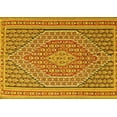 thumbnail image 1 of Ahgly Company Indoor Rectangle Southwestern Yellow Country Area Rugs, 5' x 8', 1 of 4