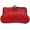 Red, variant on Genuine Leather Change Purse with Clasp Closure 11-3016 (C)