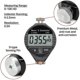 thumbnail image 4 of 0-100hd Shore D Hardness Durometer Digital Durometer Scale With Large Lcd Display For Rubber, Plast High Quality, 4 of 5