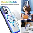 Rainbow Mag Series for iPhone 15 Pro Max Case, with Camera Lens