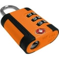 thumbnail image 2 of TraverGo Two Tone 3 Digit Combination Lock TR1100OR, 2 of 6