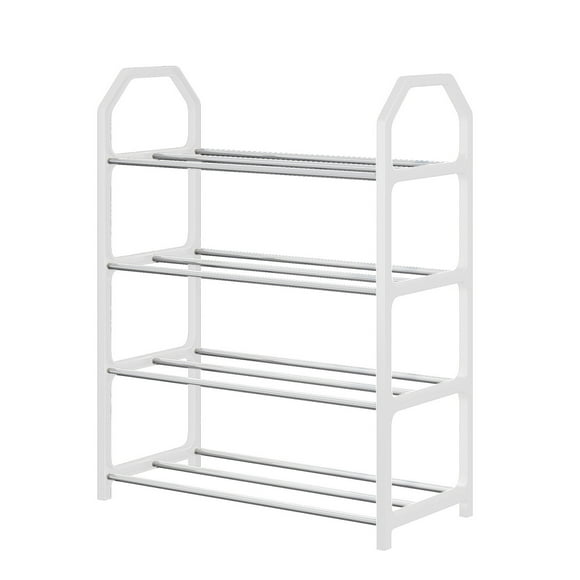 EARKITY 4-Tier Shoe Organizer, White