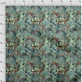 thumbnail image 3 of oneOone Cotton Flex Multicolor Fabric Leaves & Flower Floral Dress Material Fabric Print Fabric By The Yard 40 Inch Wide, 3 of 4