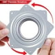 thumbnail image 2 of Plataforma giratoria cuadrada Lazy Susan con placa giratoria de 360 ​​grados y plato giratorio de 4 pulgadas, 2 of 4