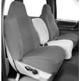 thumbnail image 2 of CalTrend Front Highback Buckets O.E. Velour Seat Covers for 1987-1995 Jeep Wrangler - JP129-08RS Light Grey Monarch Insert with Classic Trim, 2 of 3