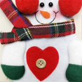 thumbnail image 3 of 8Pcs Christmas Silverware Holders Snowman Knife Fork Chopsticks Pockets Christmas Santa Hats Holders Pockets Red Santa Socks Cutlery Holders for Xmas, 3 of 5