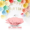 thumbnail image 1 of Dekaim Paper Flower, DIY Beautiful Tissue Paper Flower Decoration for Birthday Wedding Party(Light Pink), 1 of 5