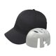 thumbnail image 2 of Gorra de béisbol con protección para la cabeza, ideal para trabajos de construcción en fábricas y talleres. Negro, 2 of 8
