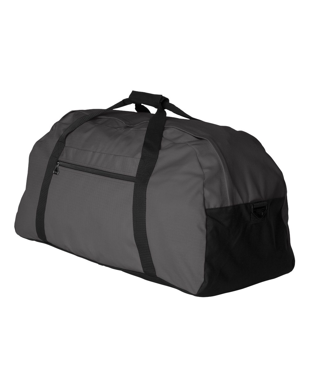 Augusta 1703A Large Ripstop Duffel Bag - Graphite & Black- ALL - image 2 of 5