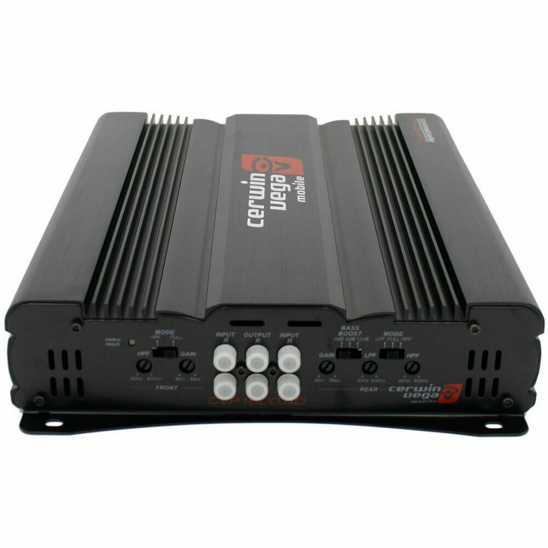 Cerwin Vega CVP16004D Amplificador de 4 canales 1600 vatios máx