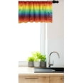 thumbnail image 3 of Ambesonne Fiesta Window Valance, Tribal Culture Zigzags, 54" X 18", Multicolor, 3 of 3