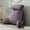 Back Pillow Purple, variant on Reading Pillow with Arms – Backrest Cushion for Sitting Up in Bed, Standard Size with Washable Cover and Side Pockets