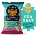 thumbnail image 2 of Siete Family Foods Grain Free Tortilla Chips, Sprinkle of Sea Salt, 2 of 6