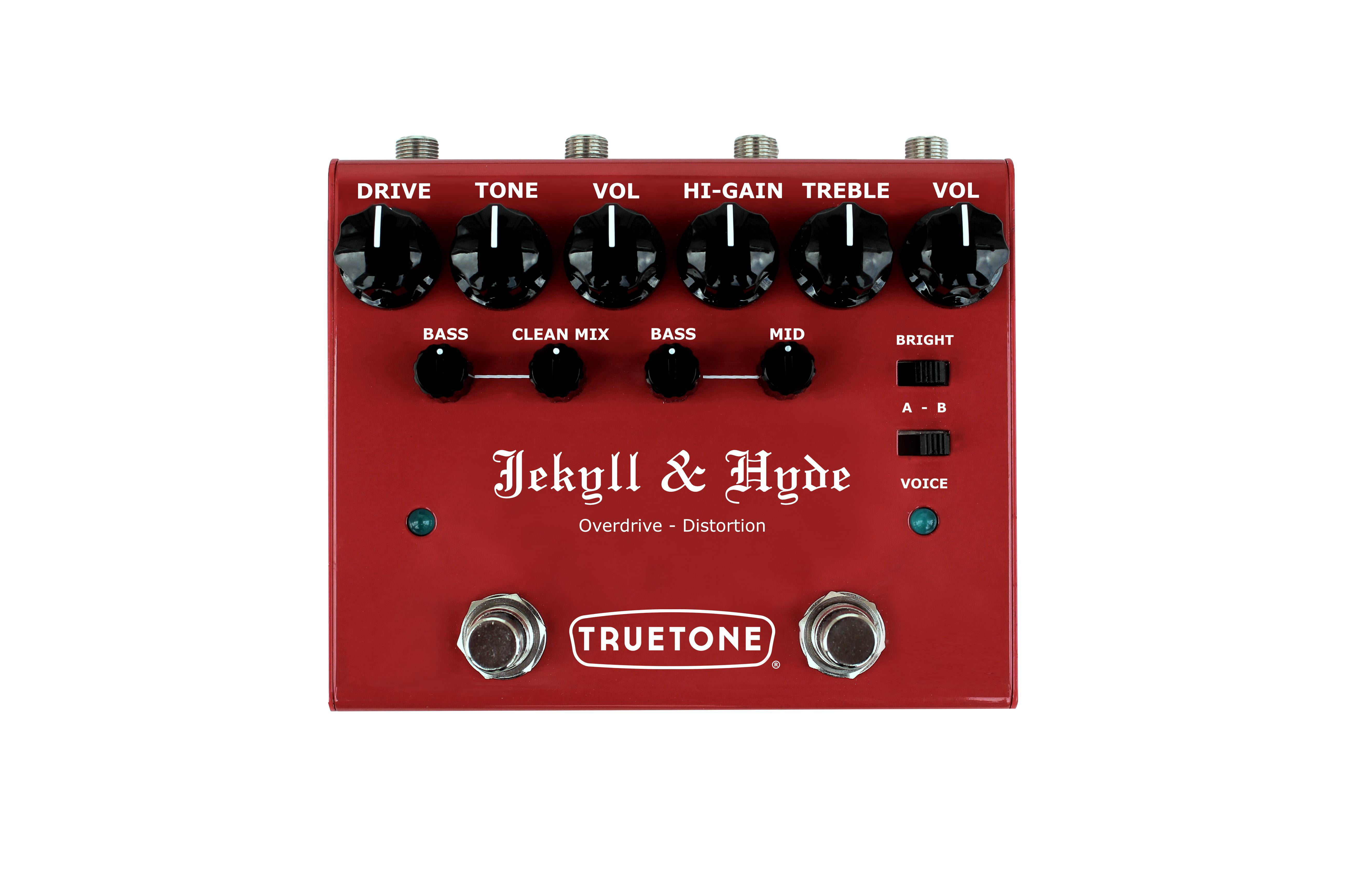 Truetone V3 Jekyll & Hyde Overdrive & Distortion Guitar Effects Pedal